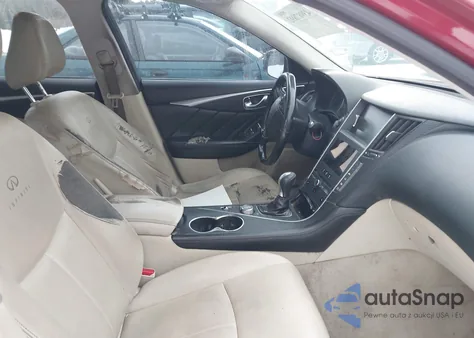 2014 Infiniti Q50 Premium z USA, uszkodzony, nr VIN JN1BV7AR4EM681749